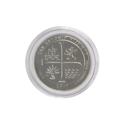 2019 W San Antonio Mission National Historical Park, Texas - Great American Coin Hunt