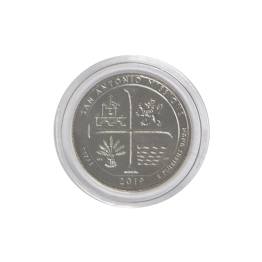 2019 W San Antonio Mission National Historical Park, Texas - Great American Coin Hunt