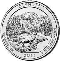 2011 - D Olympic National Park Quarter Single Coin