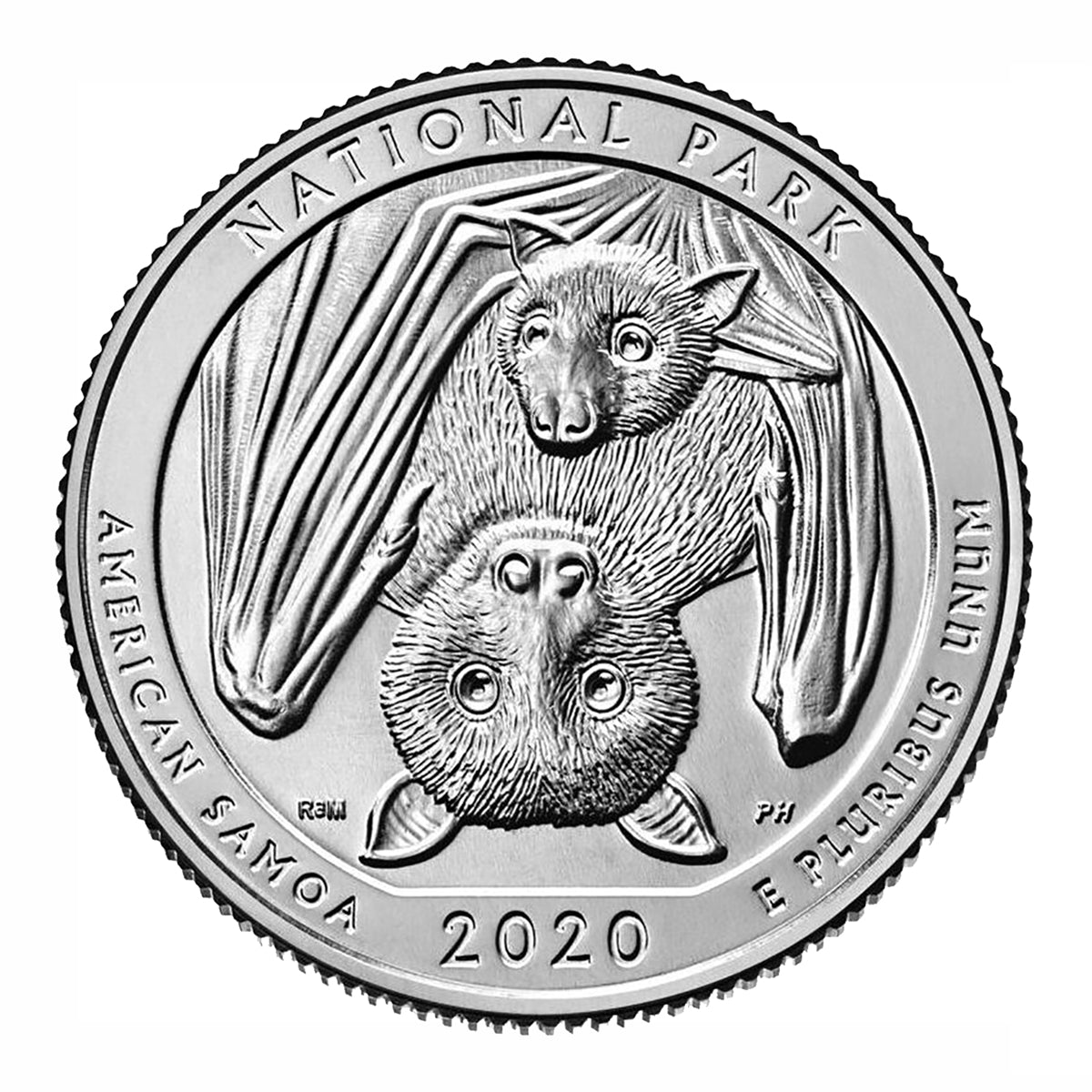 2020 - D American Samoa National Park Quarter 40 Coin Roll