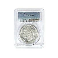 1882 S Morgan Silver Dollar PCGS MS 63 $1 Uncirculated