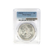 1904 O Morgan Silver Dollar PCGS MS 64 $1 Uncirculated
