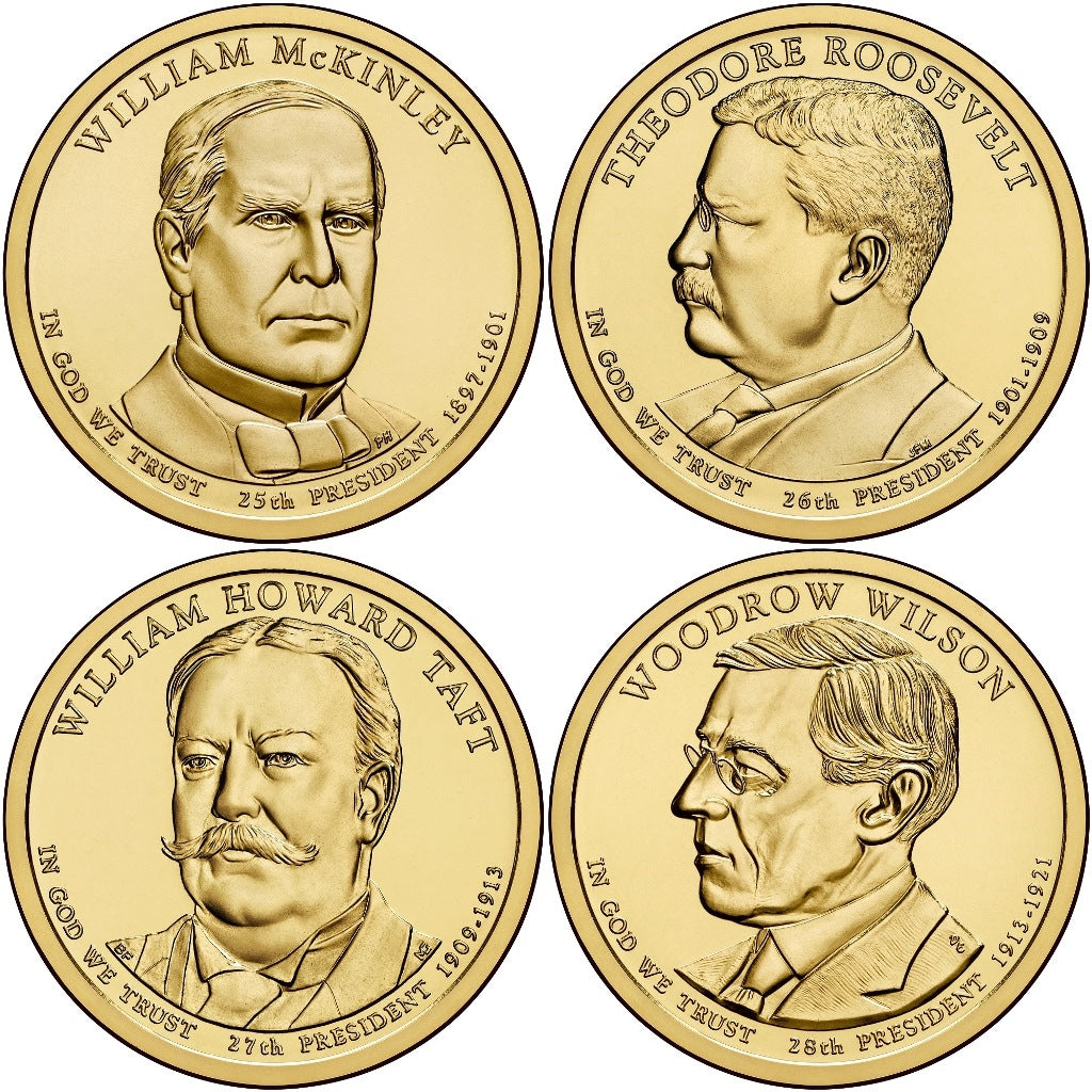 2013 P, D Presidential Dollar - 8 Coin Set (P&D)