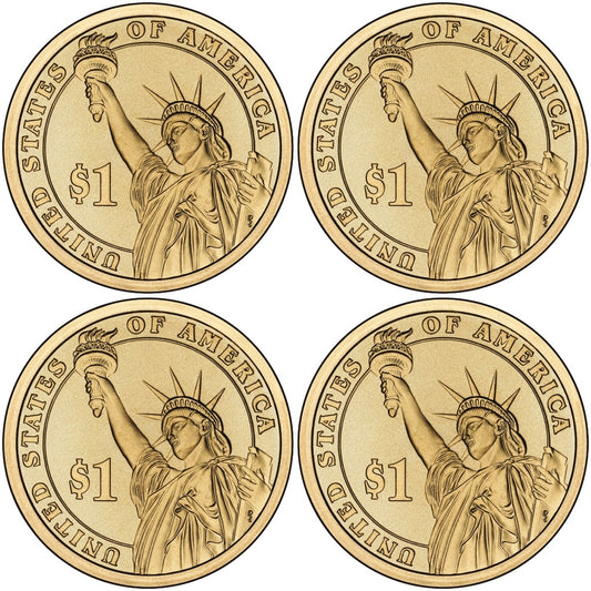 2013-D Presidential Dollar - 4 Coin Set