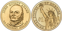 2008 - D John Quincy Adams - Roll of 25 Presidential Dollar