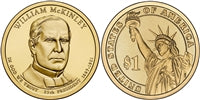 2013 - P William McKinley - Roll of 25 Presidential Dollar