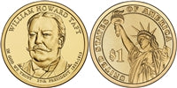 2013 - P William H. Taft - Roll of 25 Presidential Dollar