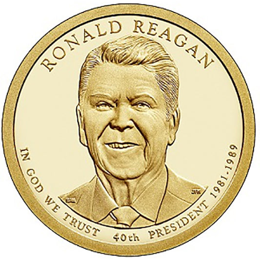2016 Ronald Reagan Presidential Dollar - Single Coin
