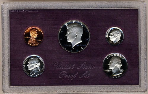 1984 U.S. Mint Clad Proof Set in OGP