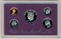 1990 U.S. Mint Clad Proof Set in OGP with CoA