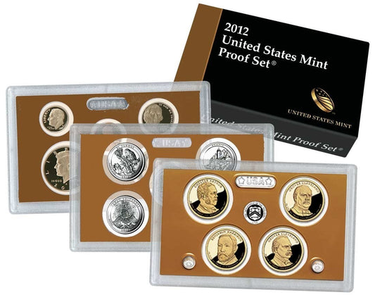 2012 U.S. Mint Clad Proof Set in OGP with CoA