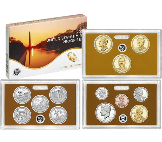 2016 U.S. Mint Clad Proof Set in OGP with CoA