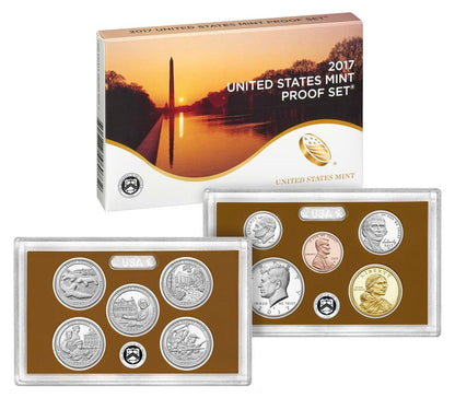 2017 U.S. Mint Clad Proof Set in OGP with CoA