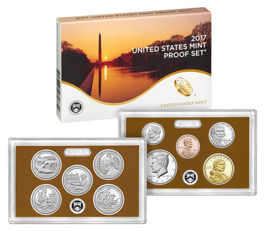 2017 U.S. Mint Clad Proof Set in OGP with CoA
