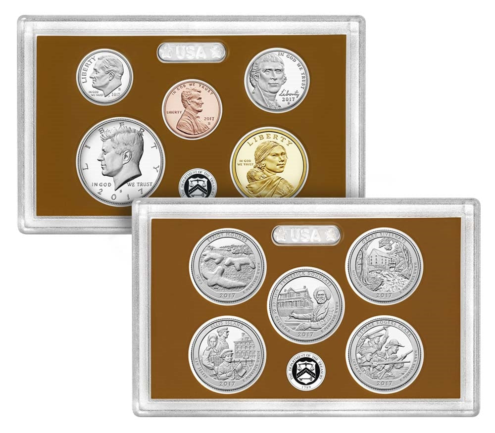 2017 U.S. Mint Clad Proof Set in OGP with CoA