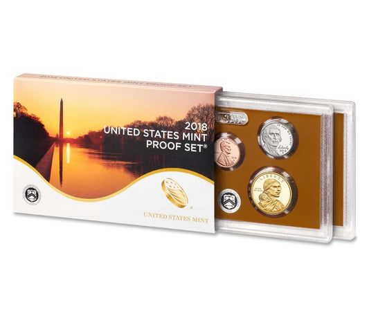 2018 U.S. Mint Clad Proof Set (10 Coins) in OGP with CoA