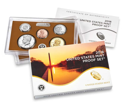2018 U.S. Mint Clad Proof Set in OGP with CoA