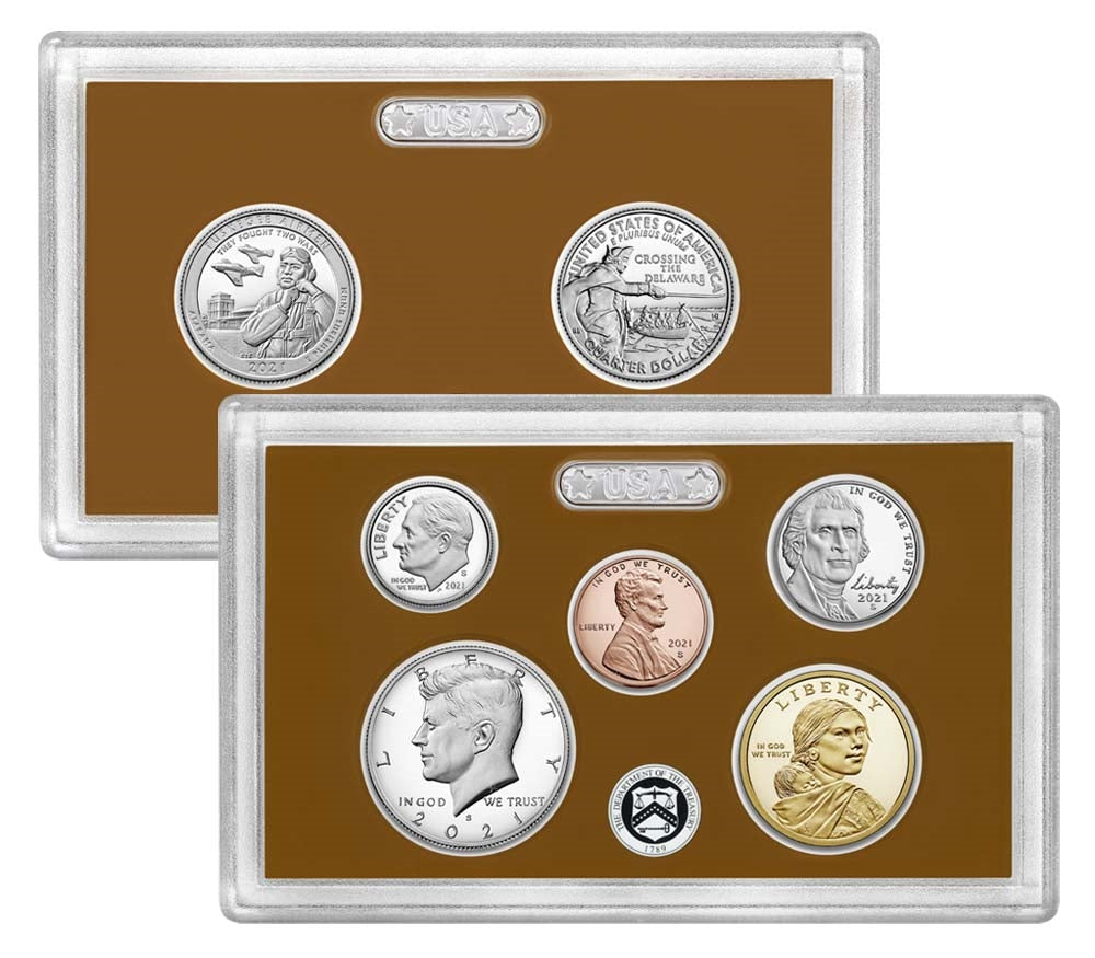 2021 U.S. Mint Clad 7 Coin Proof Set in OGP with CoA