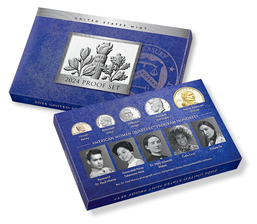 2024 U.S. Mint Clad 10 Coin Proof Set in OGP with CoA