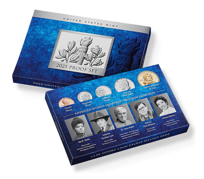 2025 U.S. Mint Clad 10 Coin Proof Set in OGP with CoA