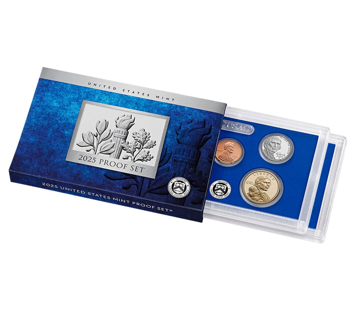 2025 U.S. Mint Clad 10 Coin Proof Set in OGP with CoA