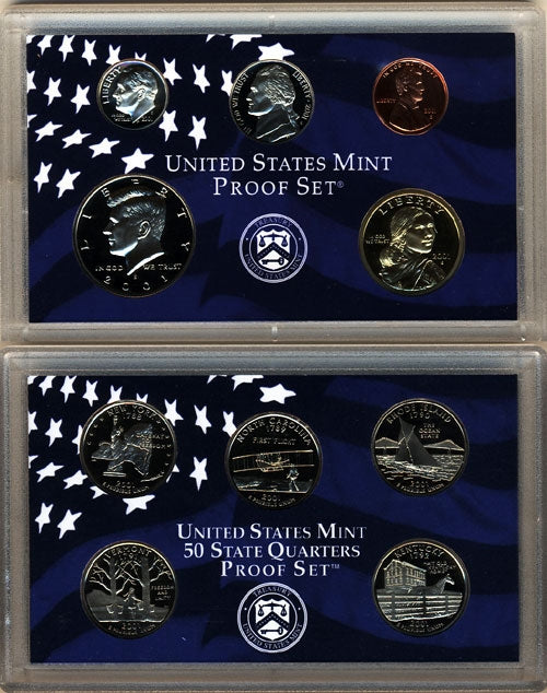 1999 - 2009 US Proof Sets - 11 Set Combo Deal