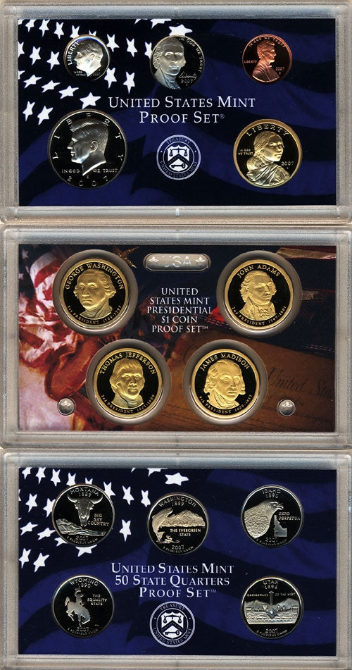1999 - 2009 US Proof Sets - 11 Set Combo Deal