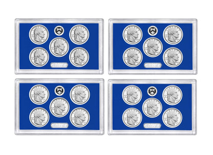 2022 - 2025 S Clad Proof American Women Quarter Sets - 20 Coin Set - No Boxes or CoAs