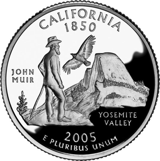 2005 - D California - Roll of 40 State Quarters