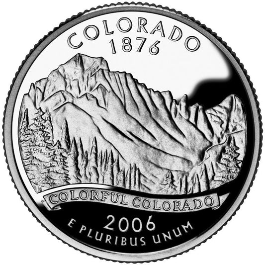 2006 - D Colorado - Roll of 40 State Quarters