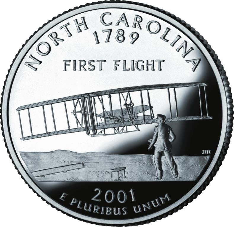 2001 - D North Carolina State Quarter