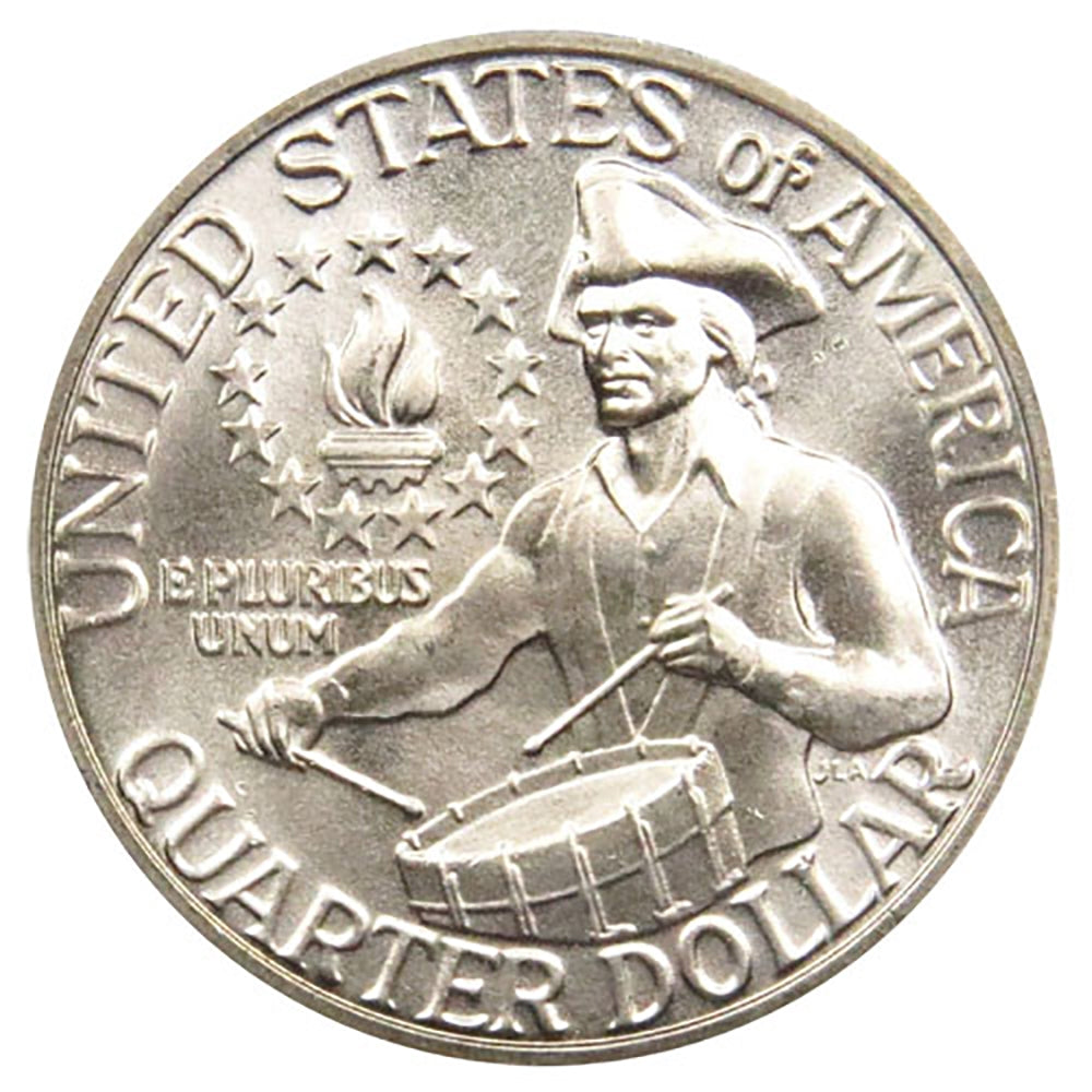 1976 S 40% Silver Bicentennial Washington Quarter Uncirculated
