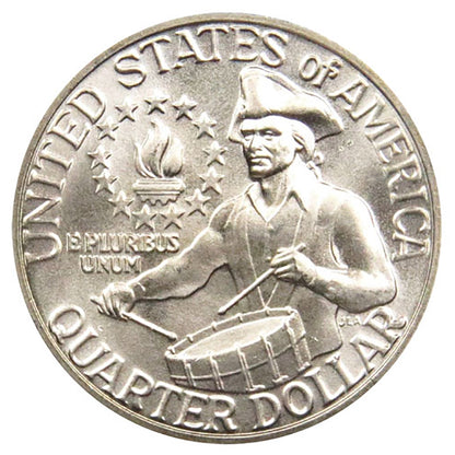 1976 S 40% Silver Bicentennial Washington Quarter Uncirculated