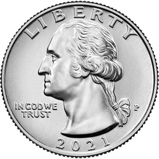 2021 P & D Washington Crossing the Delaware Quarter Set - 2 Coins