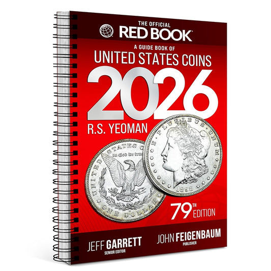 The Official 2026 Red Book - Guide to U.S. Coin Values - Spiral Bound 79th Edition