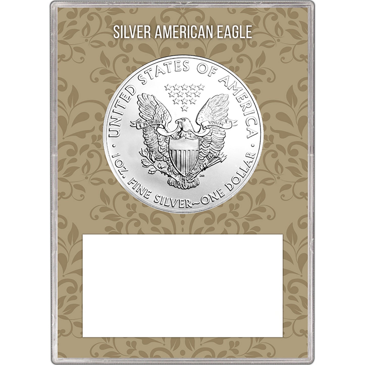 1995 U.S. Silver Eagle in Happy Anniversary Holder - Gem Brilliant Uncirculated