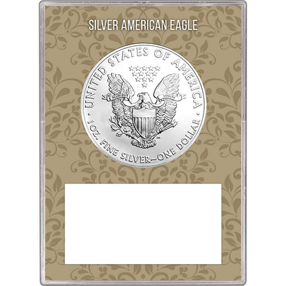 1995 U.S. Silver Eagle in Happy Anniversary Holder - Gem Brilliant Uncirculated