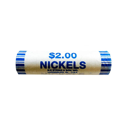 2017-P Jefferson Nickel 40 Coin Roll - Philadelphia Mint