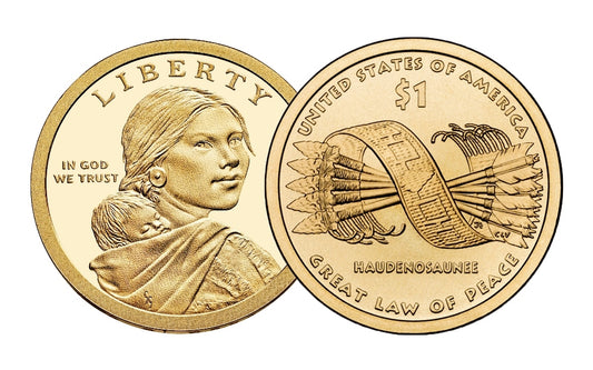 2010 P & D Sacagawea Dollar Set - Philadelphia & Denver Mint