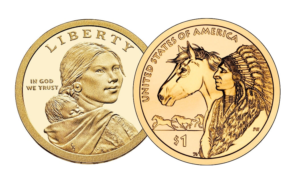 2012 P & D Native American Dollar Set - Trade Routes
