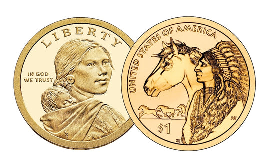 2012 P & D Native American Dollar Set - Trade Routes