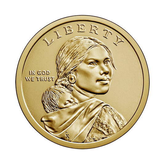 2021 P & D Native American Dollar Set - Distinguished Military Service