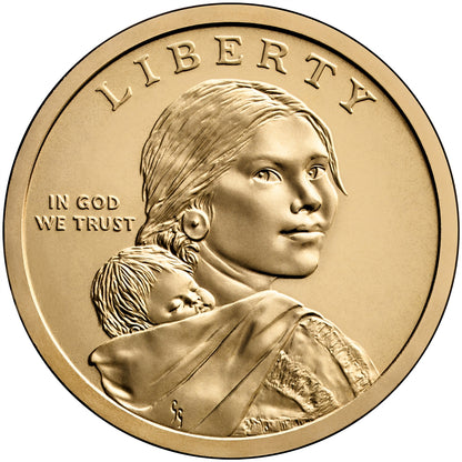 2024 P & D Native American/Sacagawea Dollar Set