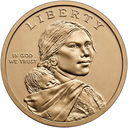 2025 P & D Native American/Sacagawea Dollar Set