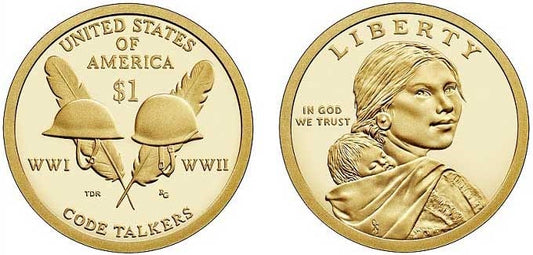 2016 - S Proof Native American/Sacagawea Dollar
