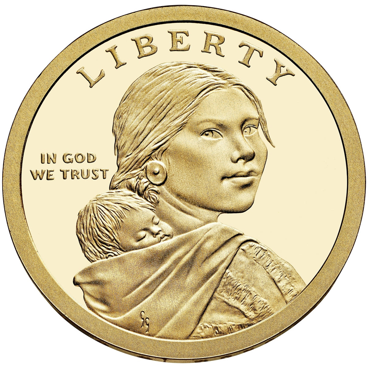 2019 - S Proof Native American/Sacagawea Dollar