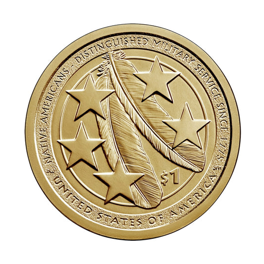 2021 - S Proof Native American/Sacagawea Dollar