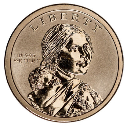 2018 - S Reverse Proof Native American/Sacagawea Dollar