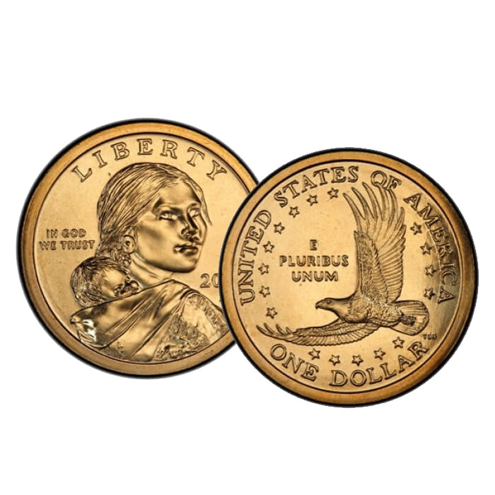 2000 - D Sacagawea Dollar - 25 Coin Roll