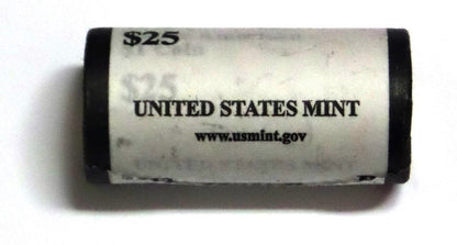 2012 - P Sacagawea Dollar - 25 Coin Roll